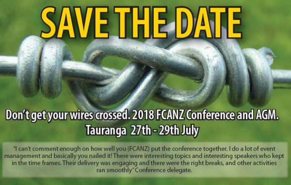 2018 FCANZ Conference and AGM