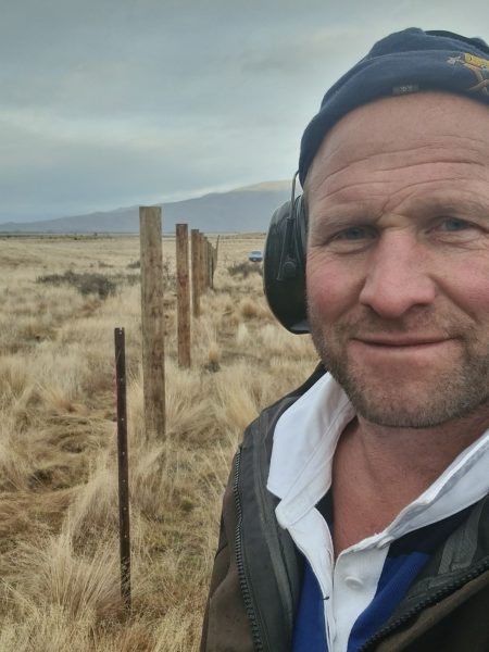 Monk Fencing - Simons Pass rabbit netting fence